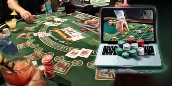 online casino games like poker and baccarat